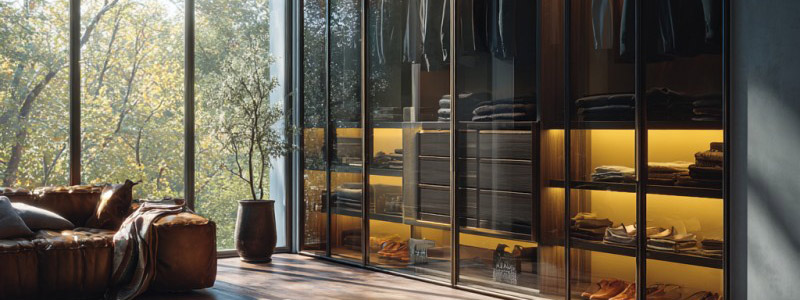 Double Glass Sliding Doors Wardrobes