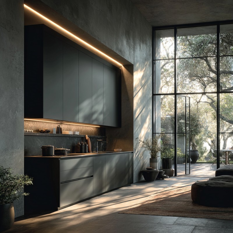 Industrial All-Aluminum Moisture-proof Kitchen Cabinets